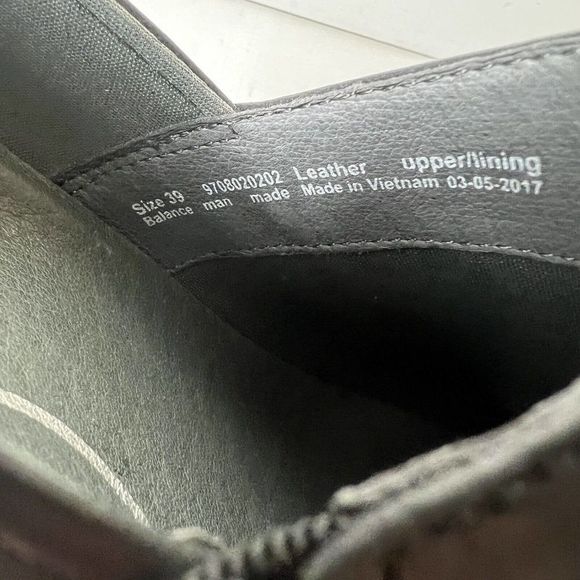 Dansko Black Leather Block Mid Heel Women's Shoes EU 39 US 8.5-9 Slip On Clogs - Picture 13 of 13